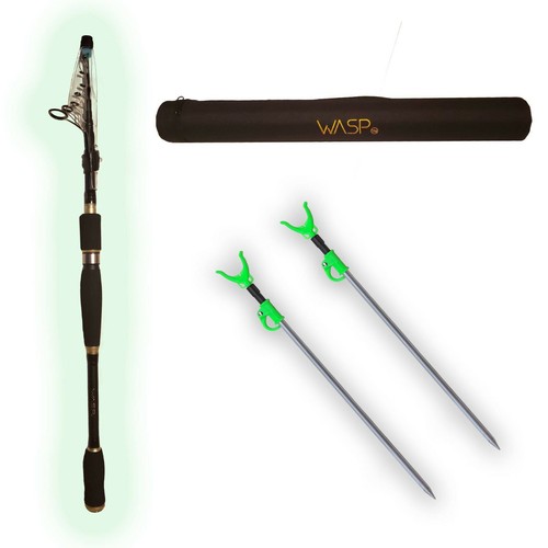Wasp telescopic fishing rod - telescopic, &