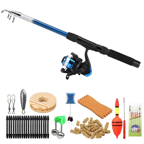 Telescopic fishing pole - ,