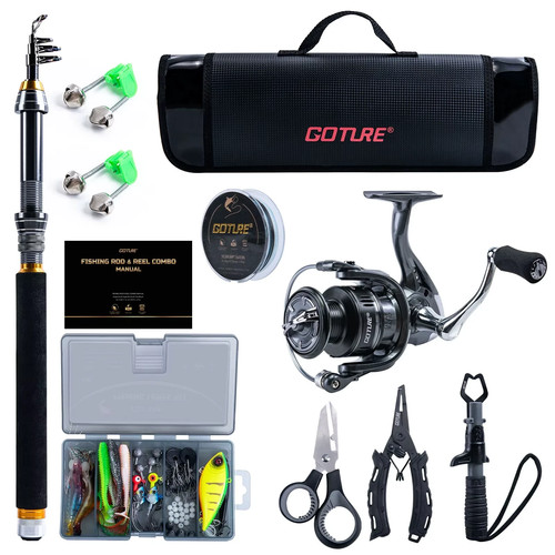Telescopic fishing rod - rod, and