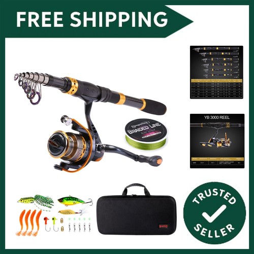 Fishing rod reel - reel, combos