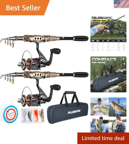 Telescopic fishing rod and - fishing,